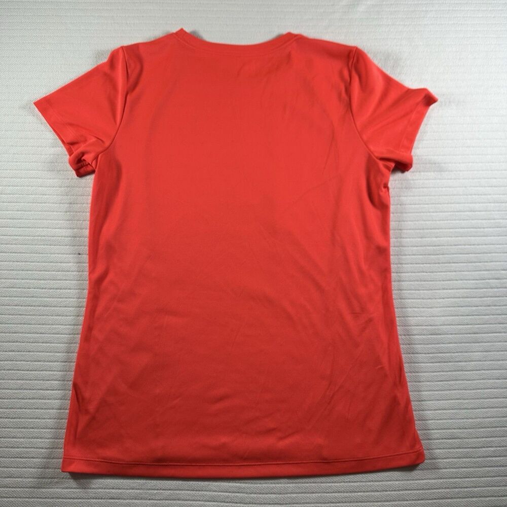 Under Armour Women’s Medium HeatGear Coral Athletic Short Sleeve Workout Shirt - Picture 5 of 9